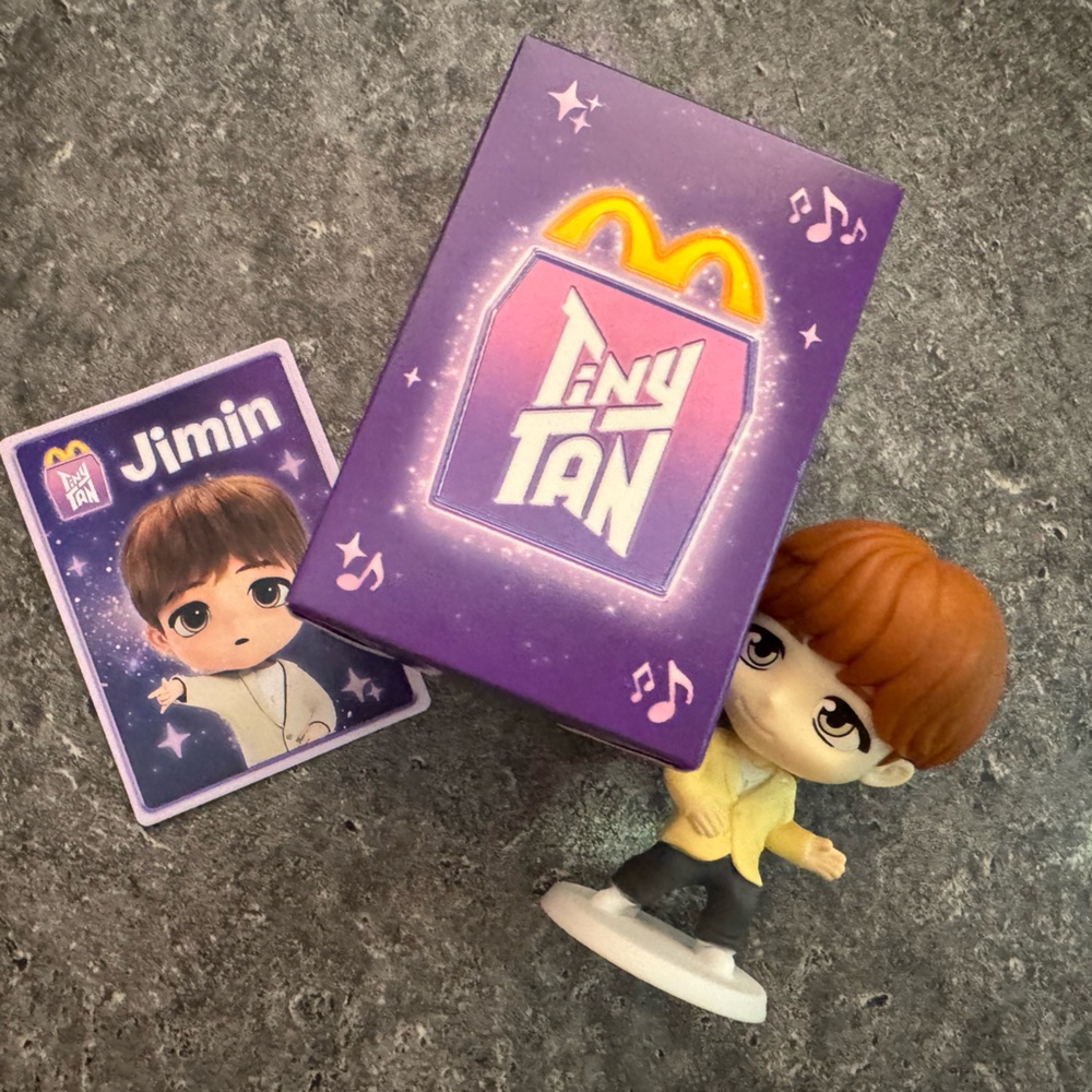 McDonald’s Happy Meal toy: Tiny Tan (Jimin)